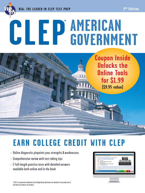 Title details for CLEP American Government w/ Online Practice Exams by Preston Jones - Wait list
